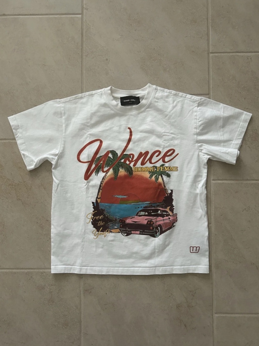 Homme + Femme × Free The Youth "Wonce" Miami Tee